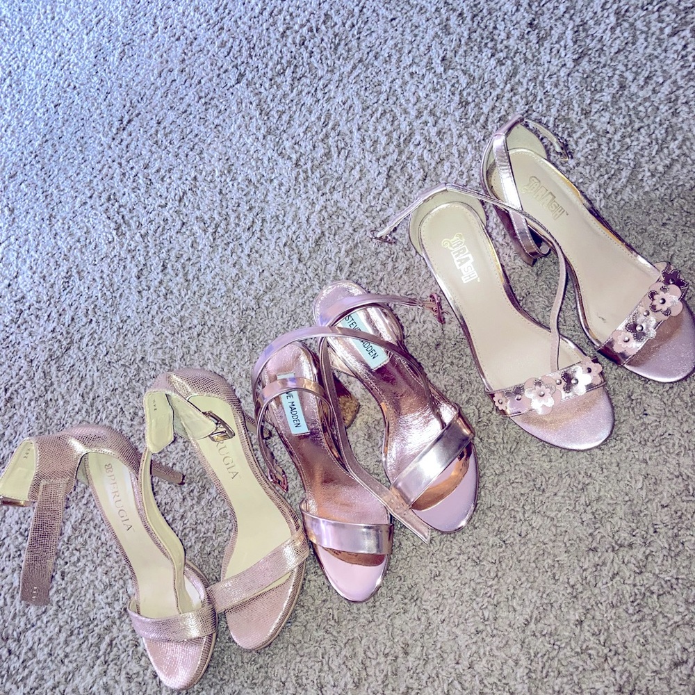 Shoe bundle Rose Gold